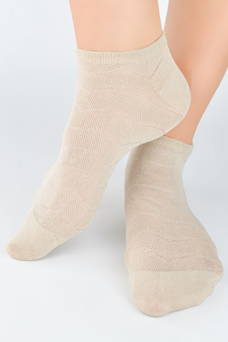 Stopki Noviti ST046 modalne damskie zygzak 35-42