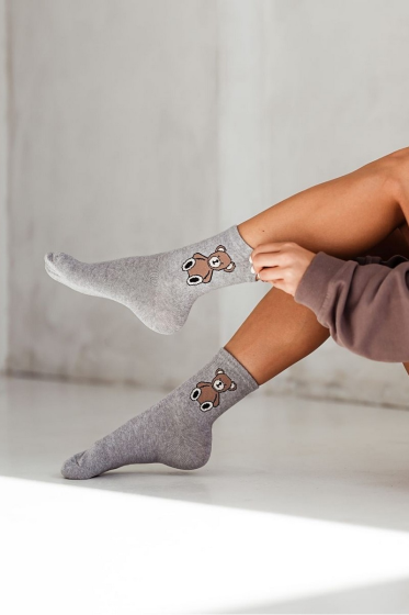 Skarpety Milena 0200-008 Miś 37-41