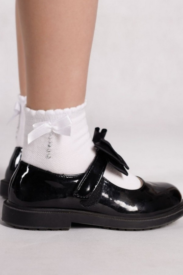 Skarpety YO! SKL-0022 ażurowe z elementem 3D 23-38