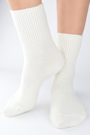 Skarpety Noviti SB081  damskie Gładkie z Wełną 36-41