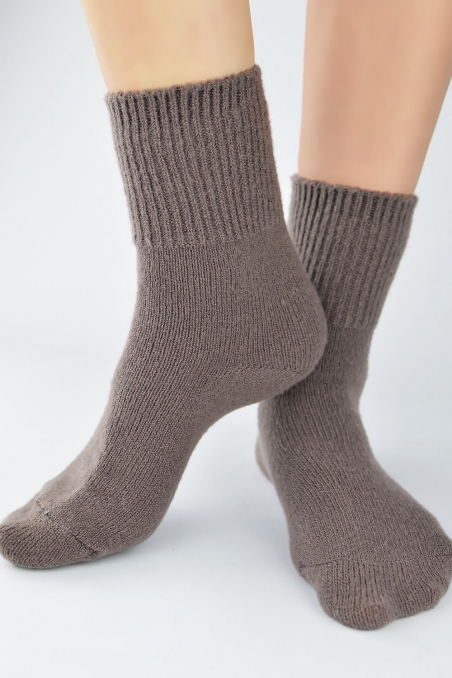 Skarpety Noviti SB081  damskie Gładkie z Wełną 36-41