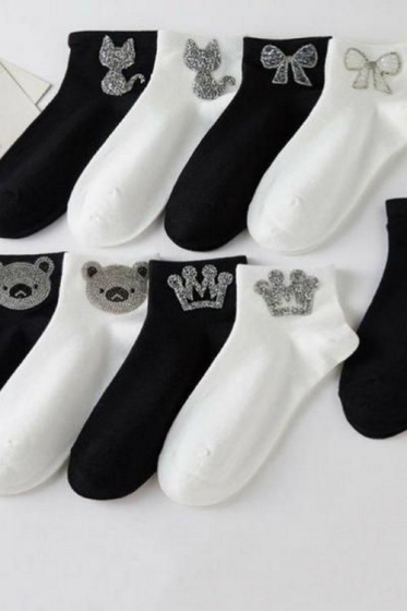 Zakostki  Wik So&Li QY008 damskie cekiny (ART.  016 )