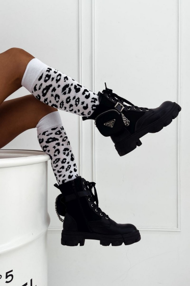 Podkolanówki Milena  Panterka  0248.012