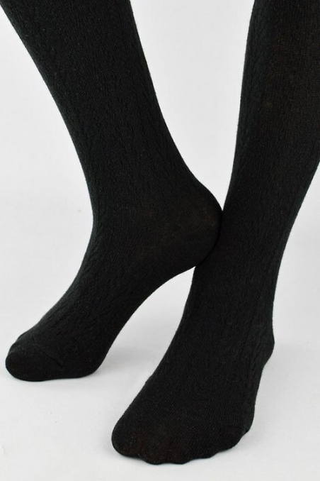 Rajstopy Prążek Jodełka Noviti RB012   104-122 cm