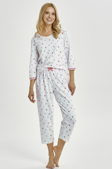 Piżama Taro Elodie 3432 3/4 S-L Z26 damska