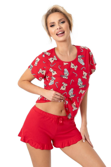 Piżama  Donna  Bear  Short  kr/r   S-XXL