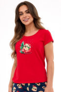 Piżama Cornette 628/432 Teddy 3  kr/r Christmas  S-XXL