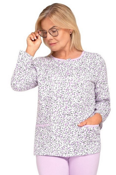 Piżama Martel Kasia III  267 dł/r  M-3XL rozpinana