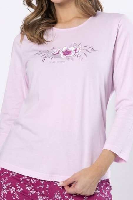 Piżama Leveza Edyta 1633 M-XXL dł/r