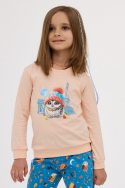 Piżama Cornette Kids Girl  977/188 Paris dł/r