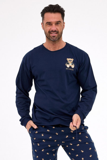Piżama Cornette męska dł/r 939/300 Big Boss