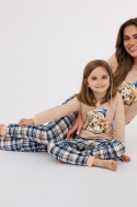 Piżama Cornette Kids Girl 594/187 Bears dł/r 86-128