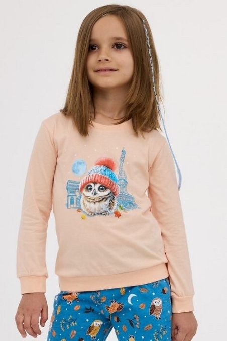 Piżama Cornette Kids Girl  977/188 Paris dł/r