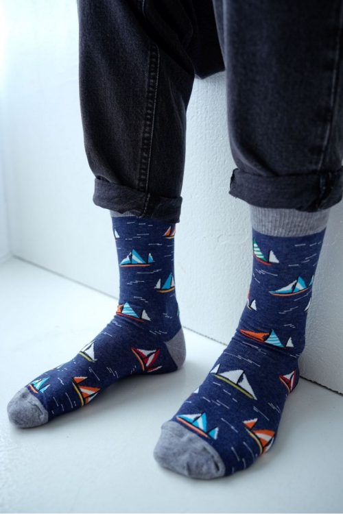 Skarpety Milena Avangard 0125-117 Żaglówki 39-46