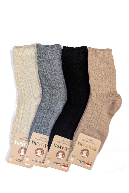 Skarpety Wik Soxlandia Kaszmir 35-42 Art.044  0914