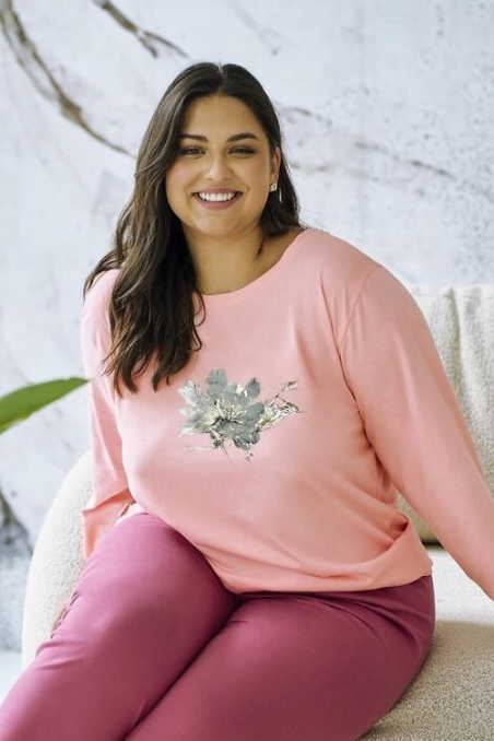 Piżama Taro Patricia 3471 dł/r 2-4XL Z26 damska