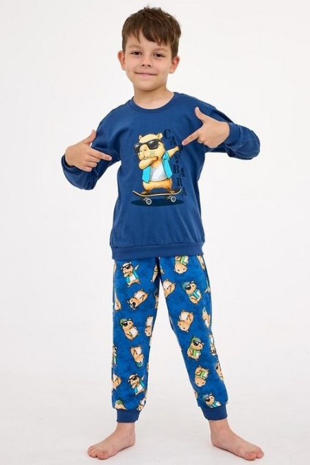 Piżama Cornette Kids Boy  593/177 Capybara dł/r 86-128