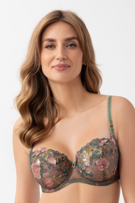 Biustonosz Gorsenia miękki-na drutach K939 Delaila