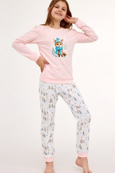 Piżama Cornette Young Girl 592/192 Fox dł/r