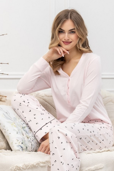 Piżama Leveza  Afra 1617 dł/r M-XXL