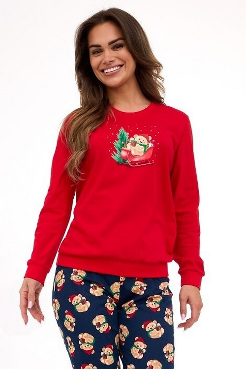 Piżama Cornette 671/422 Teddy  dł/r  S-XXL