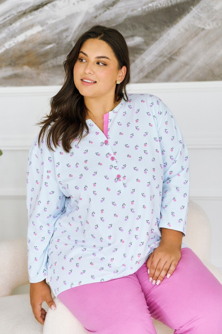 Piżama Taro Yolanda 3462 dł/r 2-4XL Z26 damska