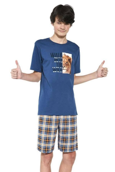 Piżama Cornette Boy 551/35 Wild kr/r