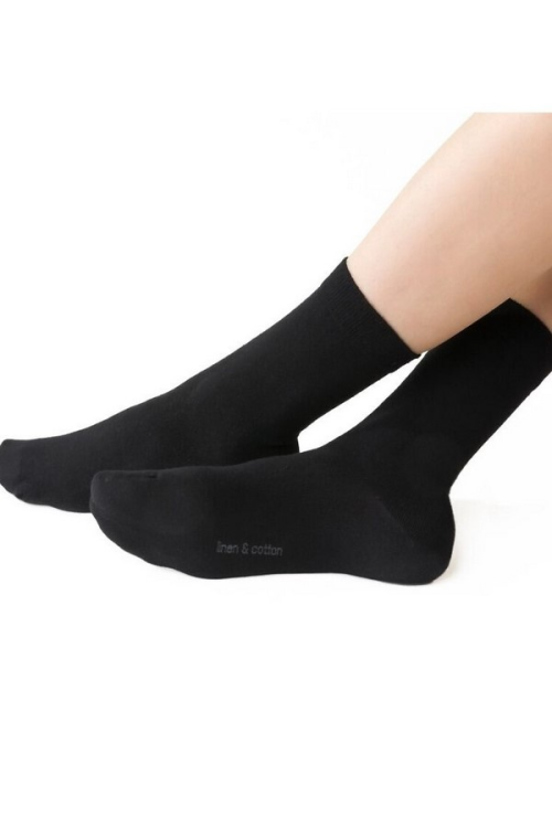 Skarpety Steven z lnem art.194