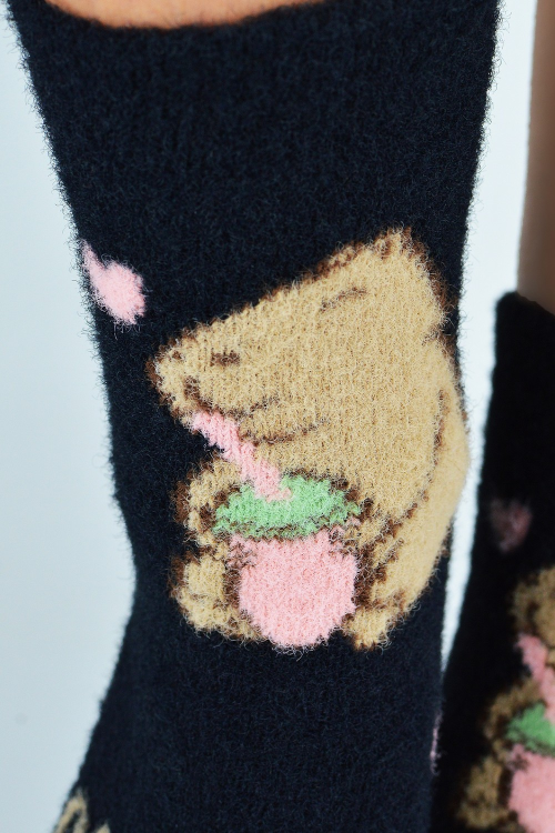 Skarpety Noviti SP021 puchate Capybara 36-41