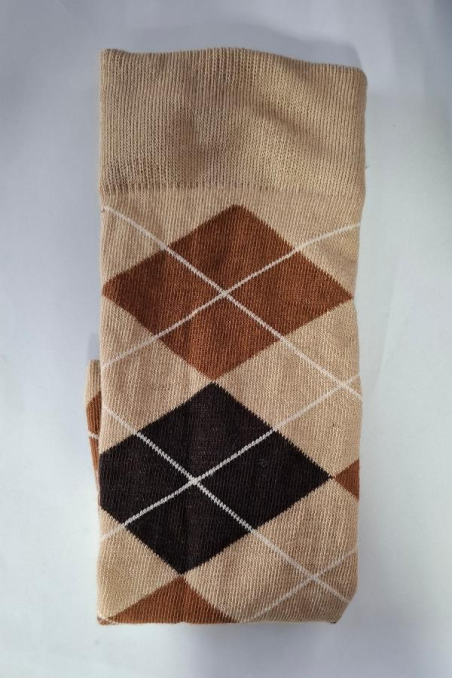 Podkolanówki Milena  w romby 0248.006