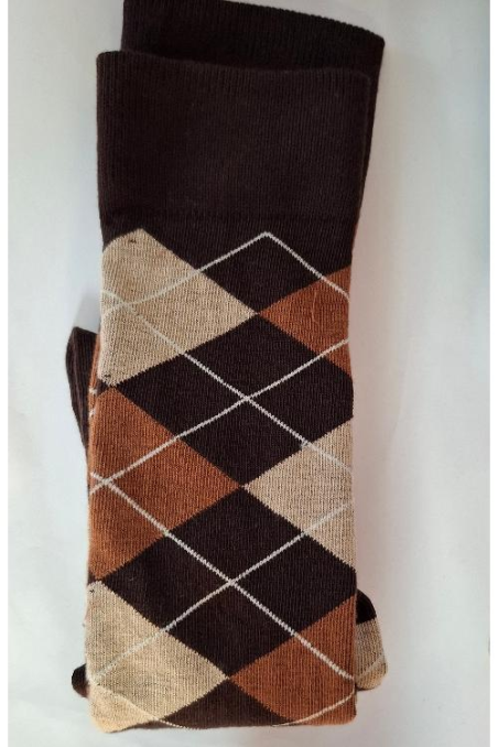 Podkolanówki Milena  w romby 0248.006