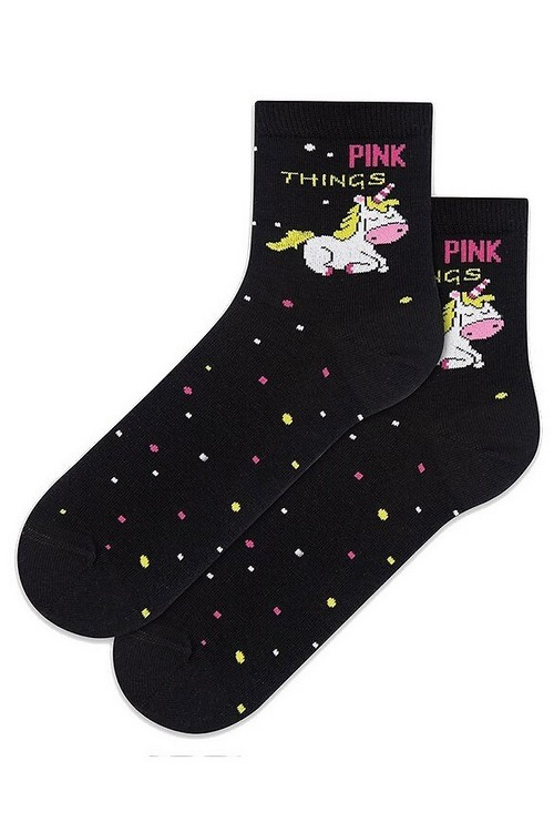 Skarpetki Gatta wzorowane dziewczęce  U34.01P   6-11 lat