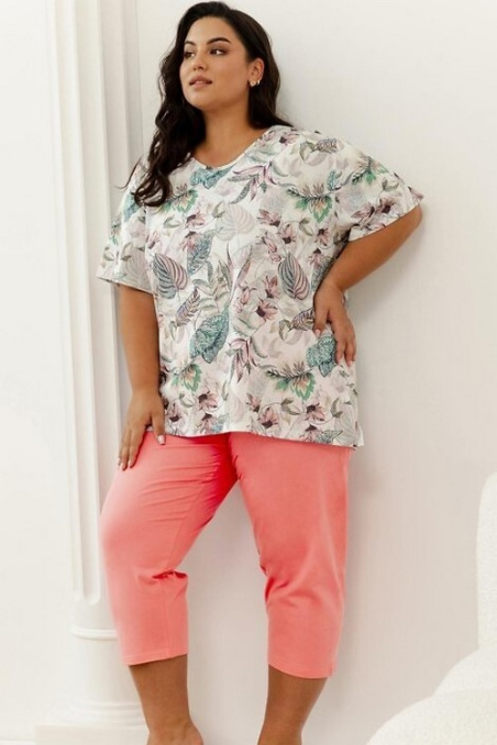 Piżama Taro Renny 3370 kr/r 4-6XL W25 damska