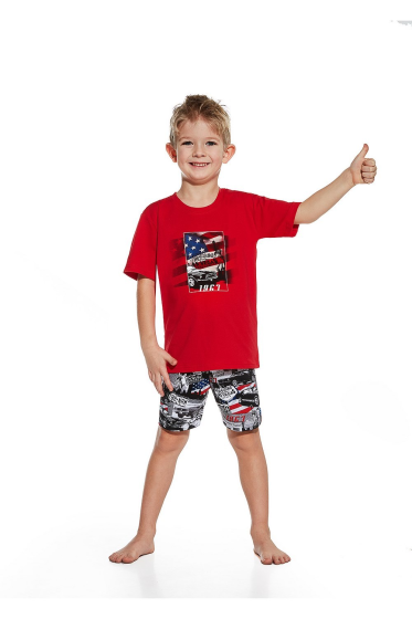 Piżama Cornette Kids Boy 789/53 America kr/r