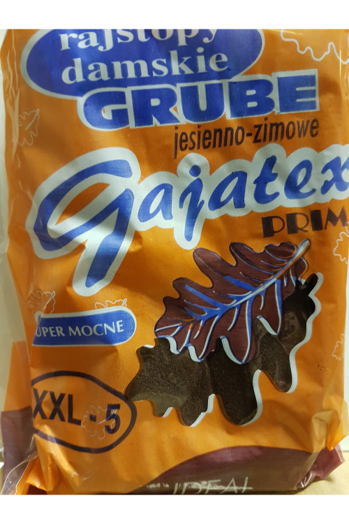 Rajstopy Gajatex elastil grube 70 den  5-XXL