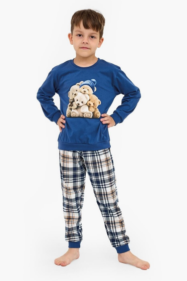 Piżama Cornette Kids Boy  593/174  Bears dł/r 86-128