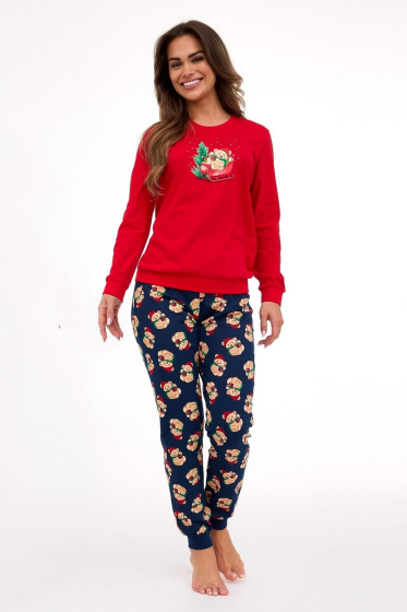 Piżama Cornette 671/422 Teddy  dł/r  S-XXL