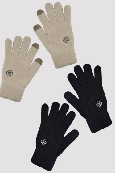 Rękawiczki Noviti RZ019 haft + dotyk 5p 18-20 cm