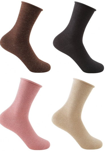 Skarpety Be Snazzy SK-107  brokatowe 36-41