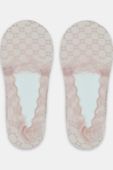 Baleriny Noviti SN053 niskie koronka silikon ABS 36-41