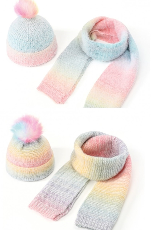 Czapka i szalik Be Snazzy  CDW-0030  Multicolor