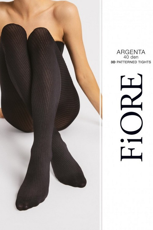 Rajstopy Fiore Argenta  G6127 40 den wzór