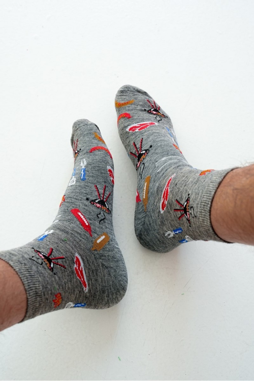 Skarpety Milena Avangard 1153-027 3/4 Grill 39-46