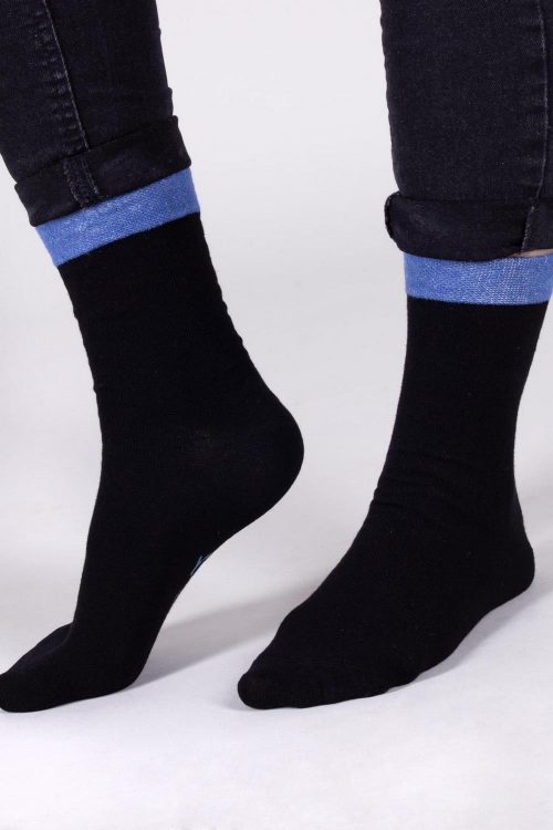 Skarpety YO! SK-125C  chłopięce gładkie z kol.ściągaczem