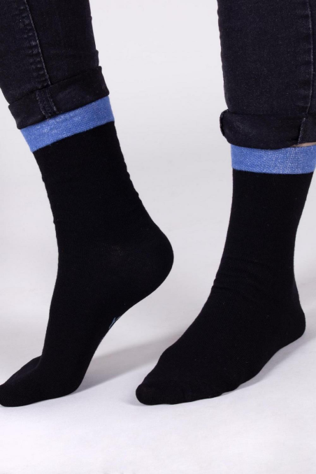 Skarpety YO! SK-125C  chłopięce gładkie z kol.ściągaczem