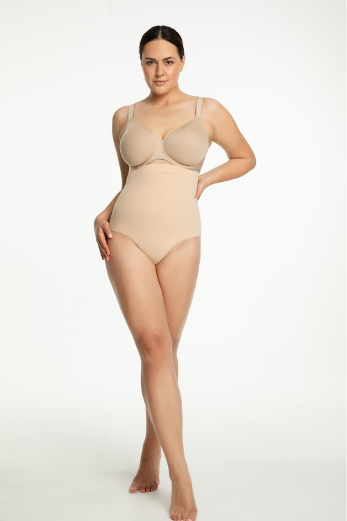Figi Julimex 441 Seamless Wyszczuplające wysoka talia bezszwowe   S-XXL