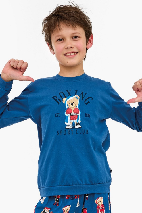 Piżama Cornette Boy Young 966/178 Boxer dł/r 134-164