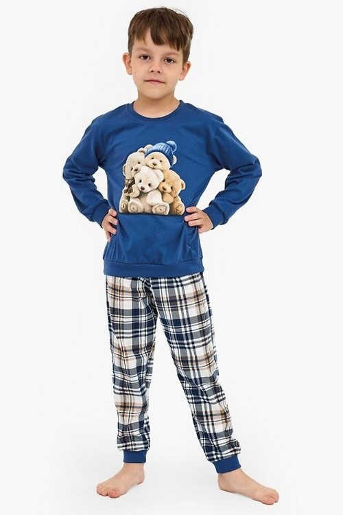 Piżama Cornette Kids Boy  593/174  Bears dł/r 86-128