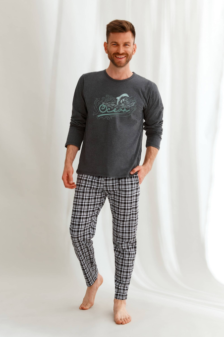 Piżama Taro Matt 2631 dł/r M-2XL  Z21