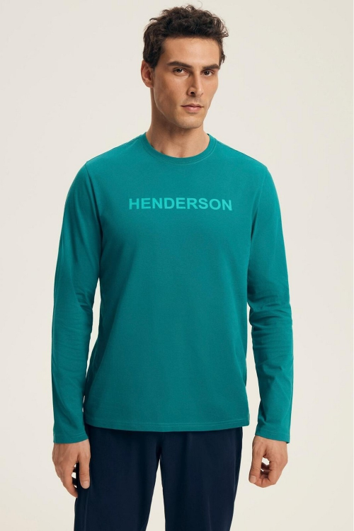 Piżama  Henderson 43490 dł/r Vise M-3XL